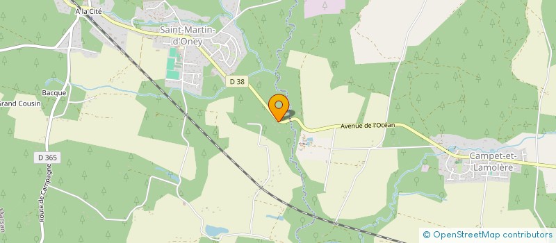 localisation de l'entreprise MADAME ANGELE KALEEVA  MONT-DE-MARSAN