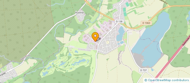 localisation de l'entreprise MADAME ANGELE KLIEBER  SOUFFLENHEIM