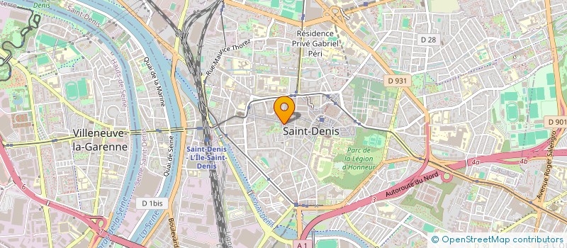 localisation de l'entreprise MADAME ANGELE LAROCHE à SAINT-DENIS