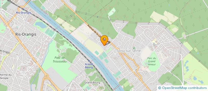 localisation de l'entreprise MADAME ANGELE LE CADRE à SOISY-SUR-SEINE
