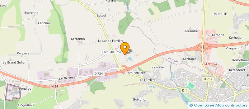 localisation de l'entreprise MADAME ANGELE LE COUSTUMIER à PLUMELIN