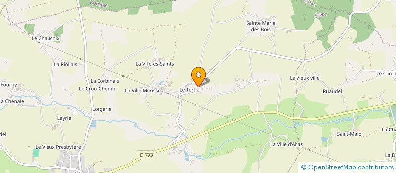 localisation de l'entreprise MADAME ANGELE LECUYER à ROUILLAC