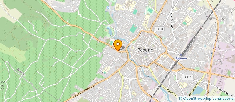 localisation de l'entreprise MADAME ANGELE LEPRAT à BEAUNE