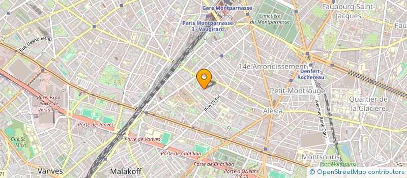 localisation de l'entreprise MADAME ANGELE MANESSE CONSOLI  PARIS