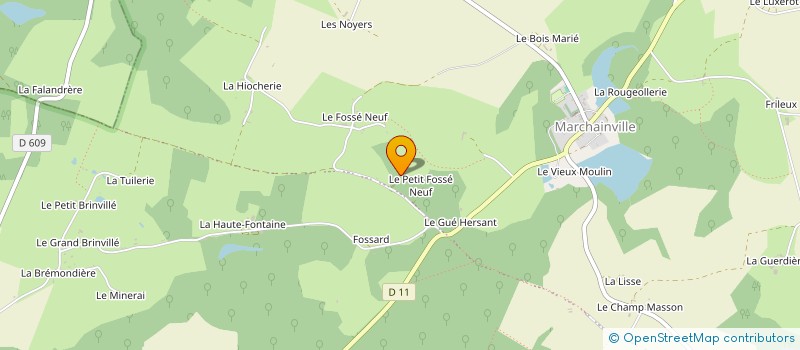 localisation de l'entreprise MADAME ANGELE-MARIE CAMGUILHEM à LONGNY LES VILLAGES