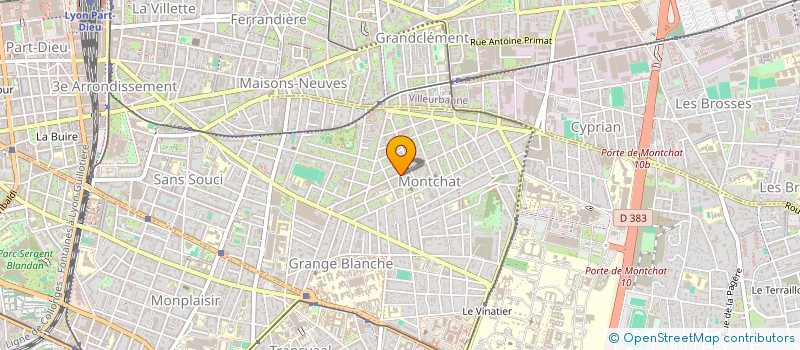 localisation de l'entreprise MADAME ANGELE MARKARIAN  LYON