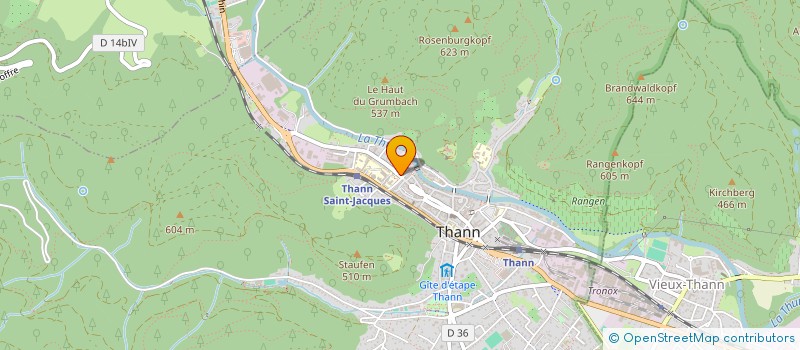 localisation de l'entreprise MADAME ANGELE MOSSMANN  THANN