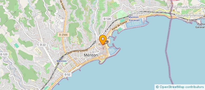 localisation de l'entreprise MADAME ANGELE OREGGIA à MENTON