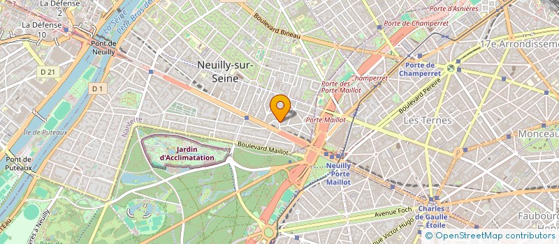 localisation de l'entreprise MADAME ANGELE OUDRY à NEUILLY-SUR-SEINE