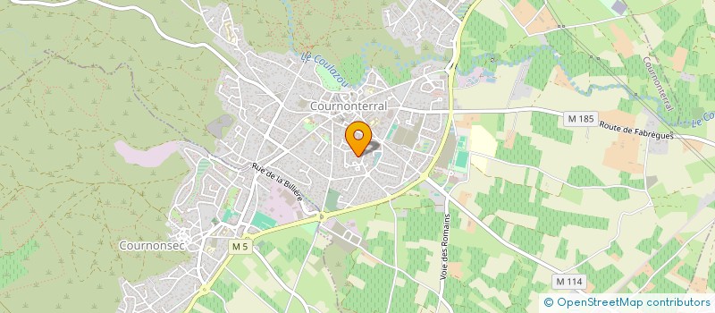 localisation de l'entreprise MADAME ANGELE PASTOR à COURNONTERRAL