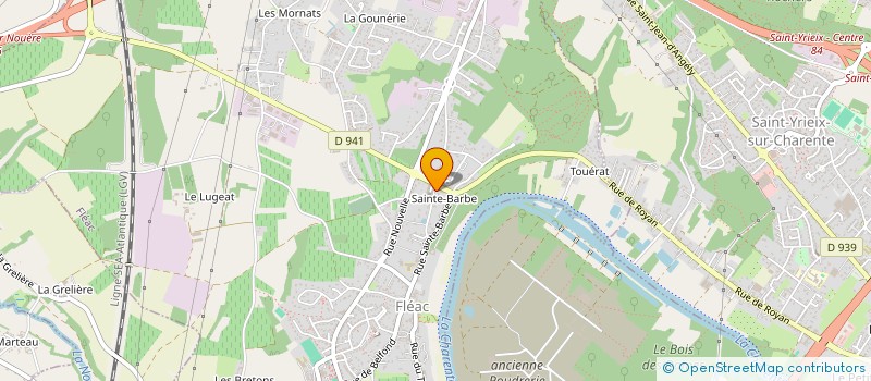 localisation de l'entreprise MADAME ANGELE PIN à FLEAC