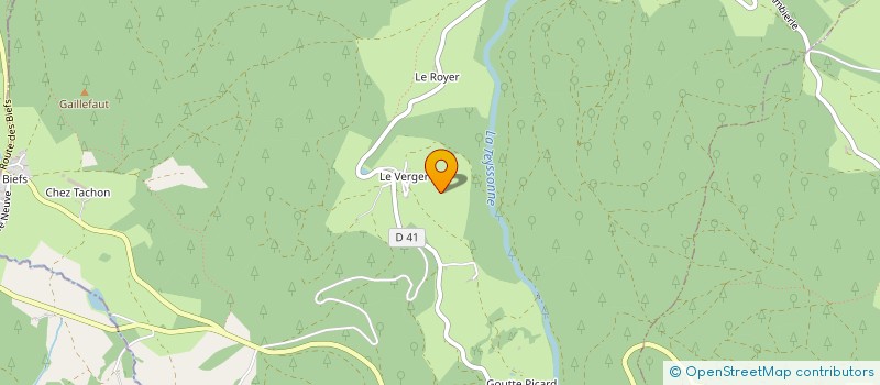 localisation de l'entreprise MADAME ANGELE PION  SAINT-BONNET-DES-QUARTS