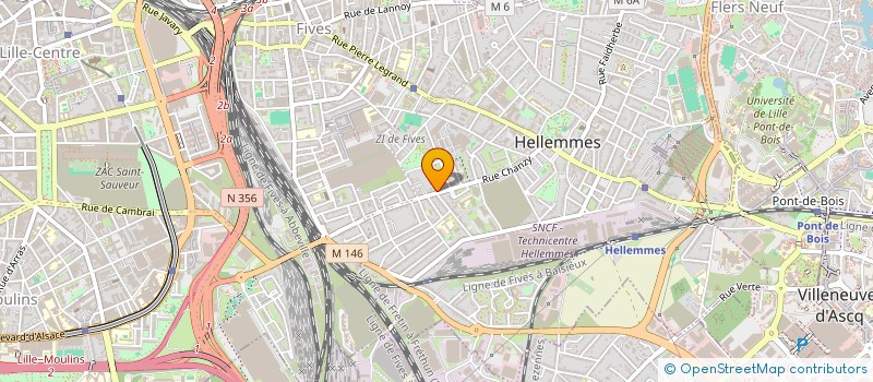 localisation de l'entreprise MADAME ANGELE QUILLE à LILLE