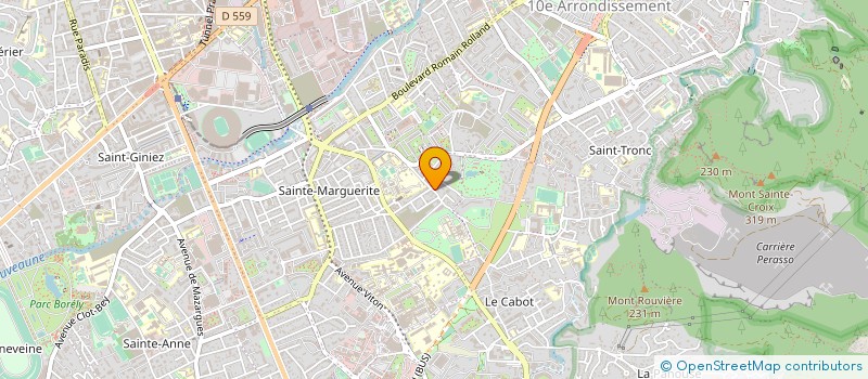 localisation de l'entreprise MADAME ANGELE SACCOCCIA à MARSEILLE 9