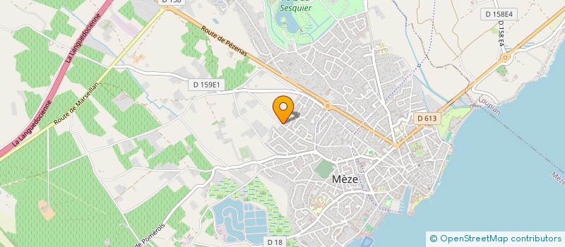 localisation de l'entreprise MADAME ANGELE SAMBUCO à MEZE