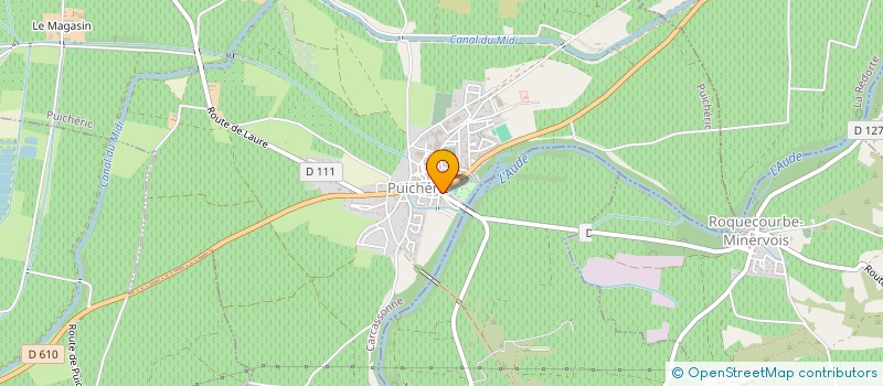 localisation de l'entreprise MADAME ANGELE SANCHEZ  PUICHERIC