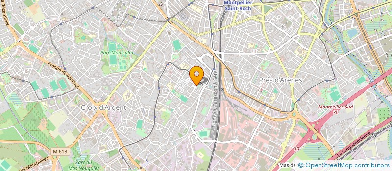 localisation de l'entreprise MADAME ANGELE SEVILLANO à MONTPELLIER