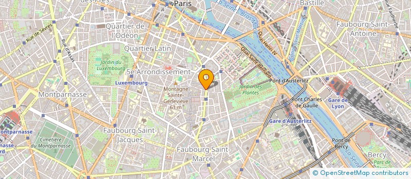 localisation de l'entreprise MADAME ANGELE SORIA  PARIS