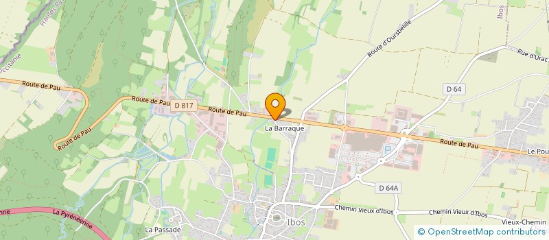 localisation de l'entreprise MADAME ANGELE TARET  IBOS