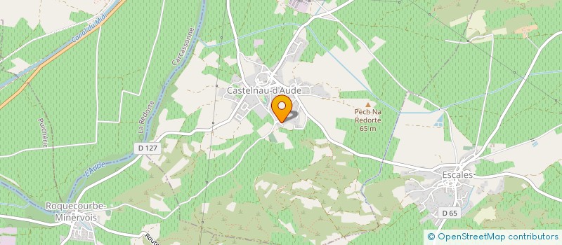 localisation de l'entreprise MADAME ANGELE VILLAT à CASTELNAU-D'AUDE