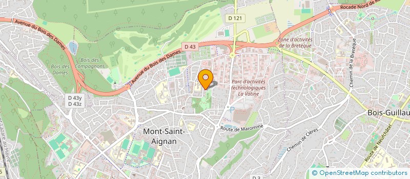 localisation de l'entreprise MADAME ANGELE WASILUAMO KUANZAMBI  MONT-SAINT-AIGNAN