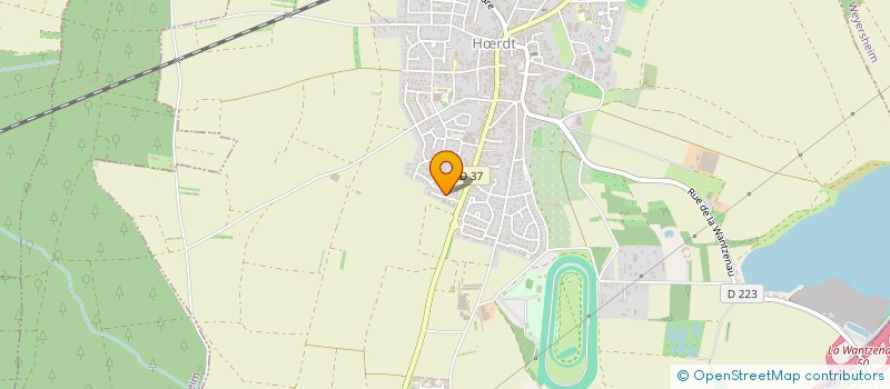 localisation de l'entreprise MADAME ANGELE WEBER  HRDT