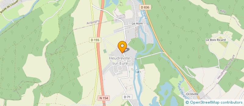 localisation de l'entreprise MADAME ANGELE ZILIO  HEUDREVILLE-SUR-EURE