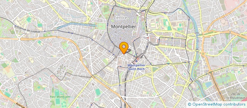 localisation de l'entreprise MADAME ANGELES BUSTAMANTE à MONTPELLIER