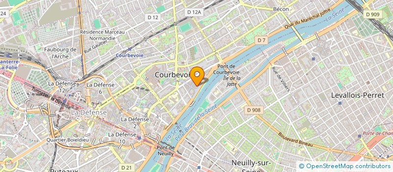 localisation de l'entreprise MADAME ANGELICA BODEA à COURBEVOIE