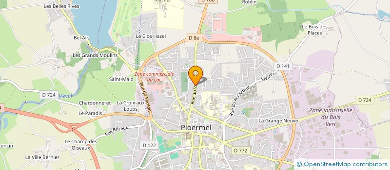 localisation de l'entreprise MADAME ANGELICA CELARD  PLOERMEL