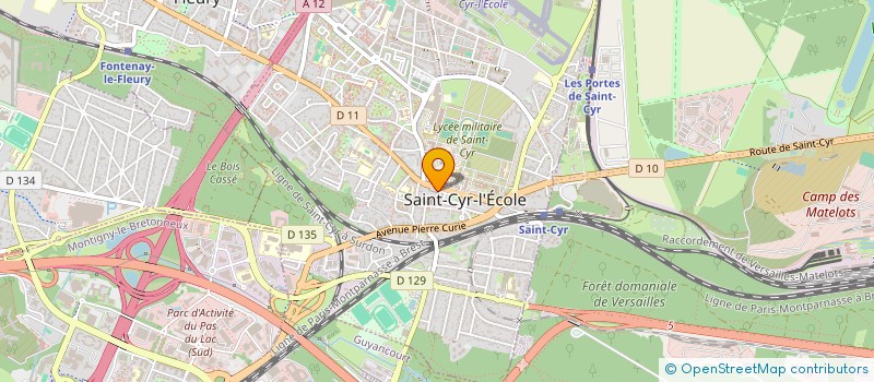 localisation de l'entreprise MADAME ANGELICA ECHAVARRIA  SAINT-CYR-L'ECOLE