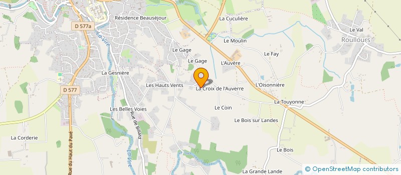 localisation de l'entreprise MADAME ANGELICA GASTEBLET à VIRE-NORMANDIE