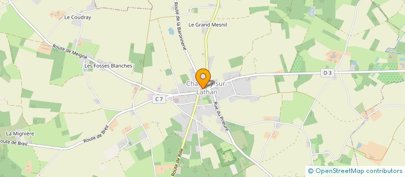 localisation de l'entreprise MADAME ANGELICA HUENGES  COURCELLES-DE-TOURAINE