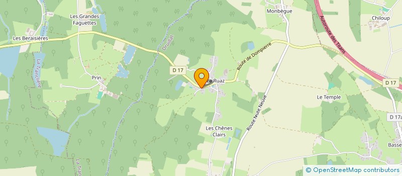 localisation de l'entreprise MADAME ANGELICA LOPEZ GUENAT  DRUILLAT