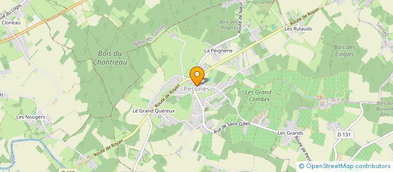 localisation de l'entreprise MADAME ANGELICA ORIEUX à PESSINES