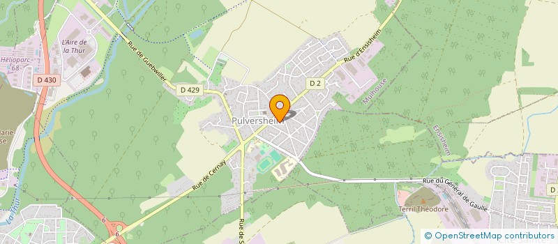 localisation de l'entreprise MADAME ANGELICA PASSARO  PULVERSHEIM