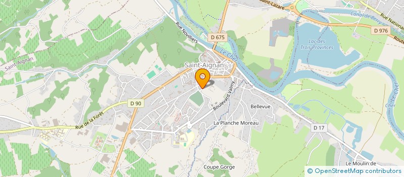 localisation de l'entreprise MADAME ANGELICA PETRESCU à SAINT-AIGNAN
