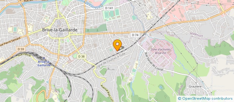 localisation de l'entreprise MADAME ANGELICA POLANCO RODRIGUEZ à BRIVE-LA-GAILLARDE