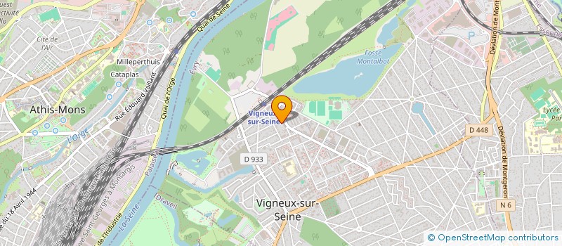localisation de l'entreprise MADAME ANGELICA POPESCU à VIGNEUX-SUR-SEINE