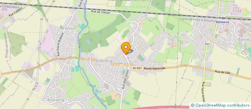 localisation de l'entreprise MADAME ANGELICA PRUDHOMME  CHERENG