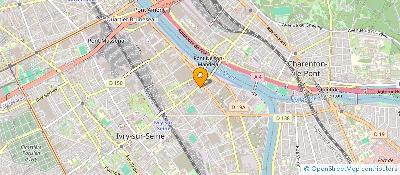 localisation de l'entreprise MADAME ANGELICA SIRBU à IVRY-SUR-SEINE