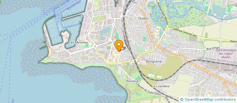 localisation de l'entreprise MADAME ANGELIE GAVAL à LA ROCHELLE