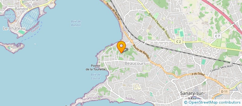 localisation de l'entreprise MADAME ANGELIKA GERNHARDT à SANARY-SUR-MER