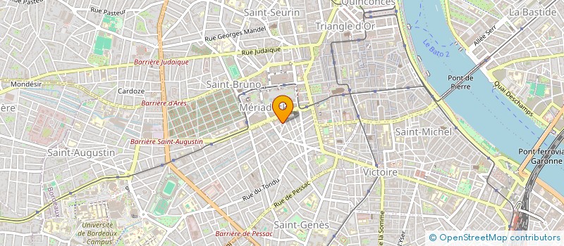 localisation de l'entreprise MADAME ANGELIKA MAJEWSKA  BORDEAUX