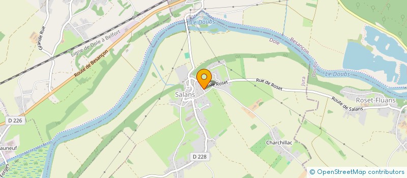 localisation de l'entreprise MADAME ANGELIKA MANDAWALA  SALANS