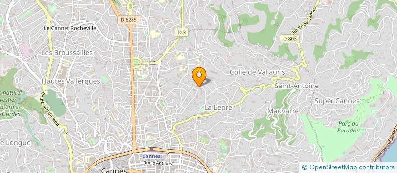 localisation de l'entreprise MADAME ANGELIKA REINERT  CANNES