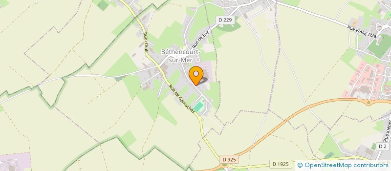 localisation de l'entreprise MADAME ANGELINA AMOURETTE  BETHENCOURT-SUR-MER