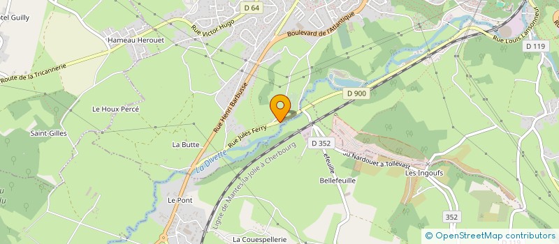 localisation de l'entreprise MADAME ANGELINA ANGER à CHERBOURG-EN-COTENTIN