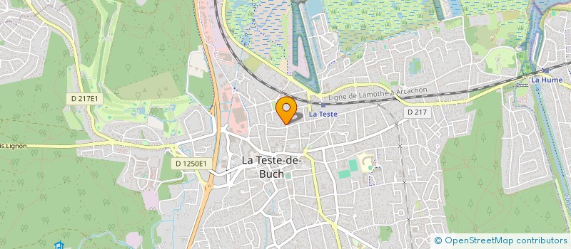 localisation de l'entreprise MADAME ANGELINA BASTOS  LA TESTE-DE-BUCH