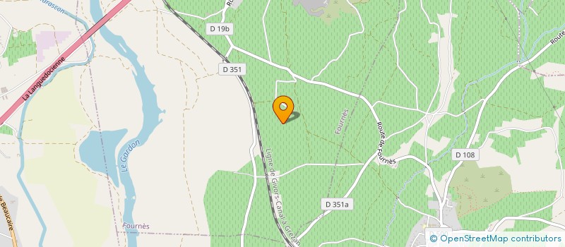 localisation de l'entreprise MADAME ANGELINA BOUDINAUD  FOURNES